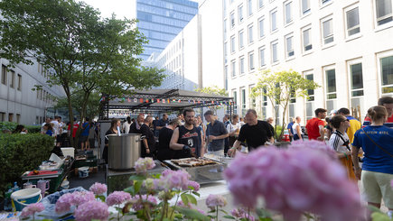 Revierkönig - LVM Betriebsfest - Hinterhof des Betriebsgeländes - Eventagentur REVIERKÖNIG
