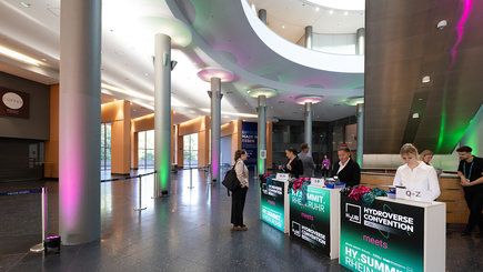 Reviekönig HY Summit Akkreditierung Messe Essen - Hy.Summit.Rhein.Ruhr 2026 - Eventagentur REVIERKÖNIG