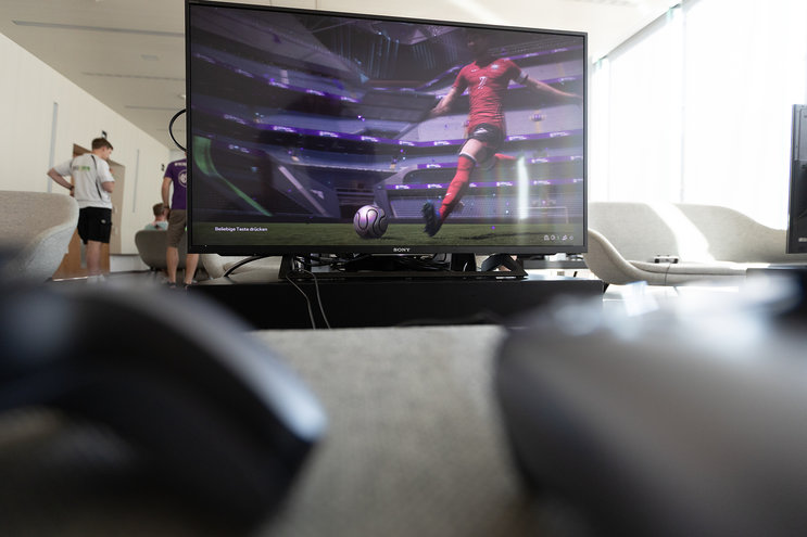 Betriebsfest - Gaming Area Fussball - Eventagentur REVIERKÖNIG