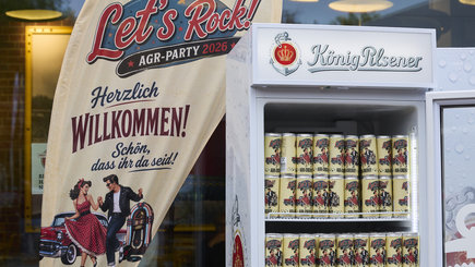 Gebrandete Energy Drinks - Betriebsfest AGR - Eventagentur REVIERKÖNIG