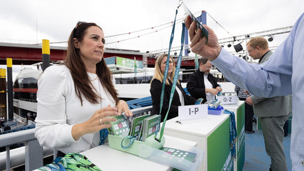 Reviekönig HY Summit Hostessen bei der Akkreditierung - Hy.Summit.Rhein.Ruhr 2026 - Eventagentur REVIERKÖNIG
