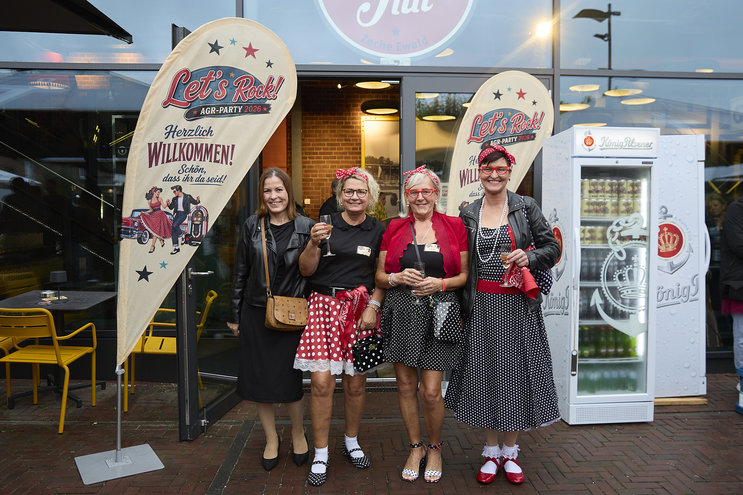 Verkleidete Mitarbeiter - Betriebsfest AGR - Eventagentur REVIERKÖNIG