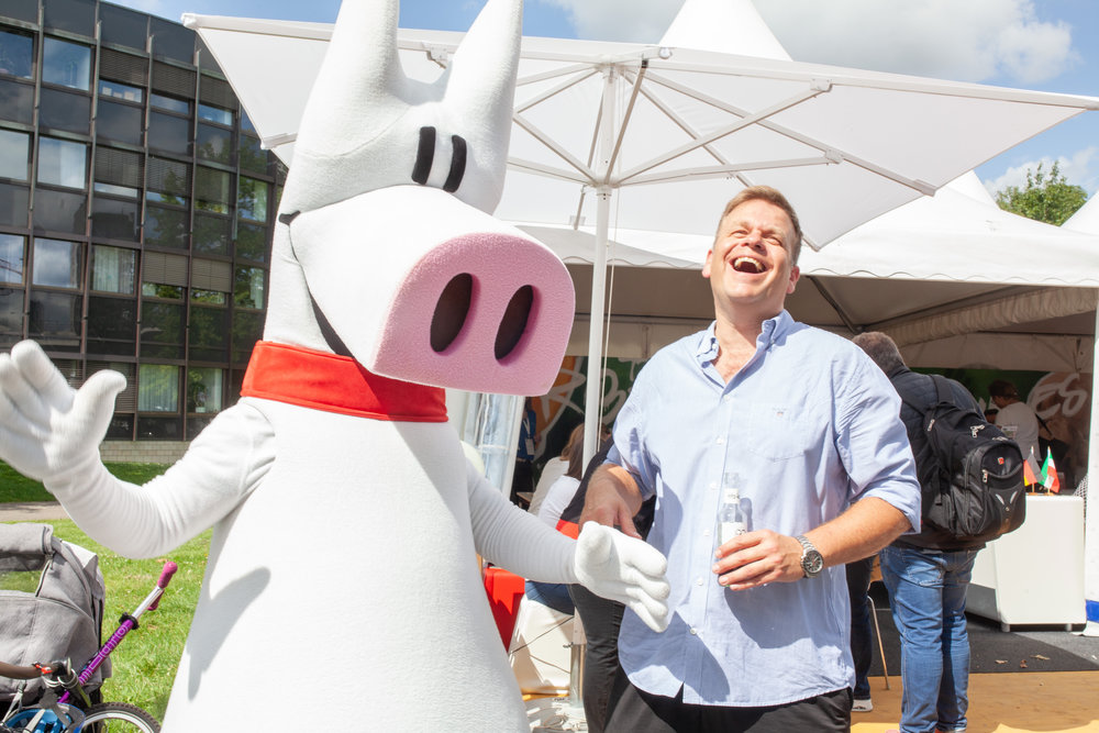 Tag der offenen Tür - Staatssekretär Mathias Heidmeier - Eventagentur REVIERKÖNIG