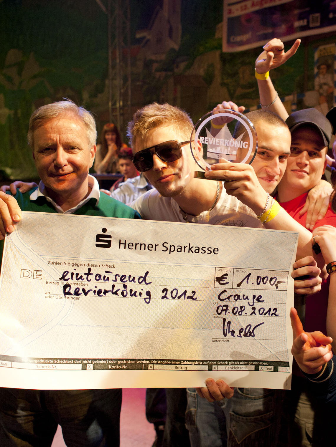 Crange-Casting 2012 - Preisverleihung - Eventagentur REVIERKÖNIG